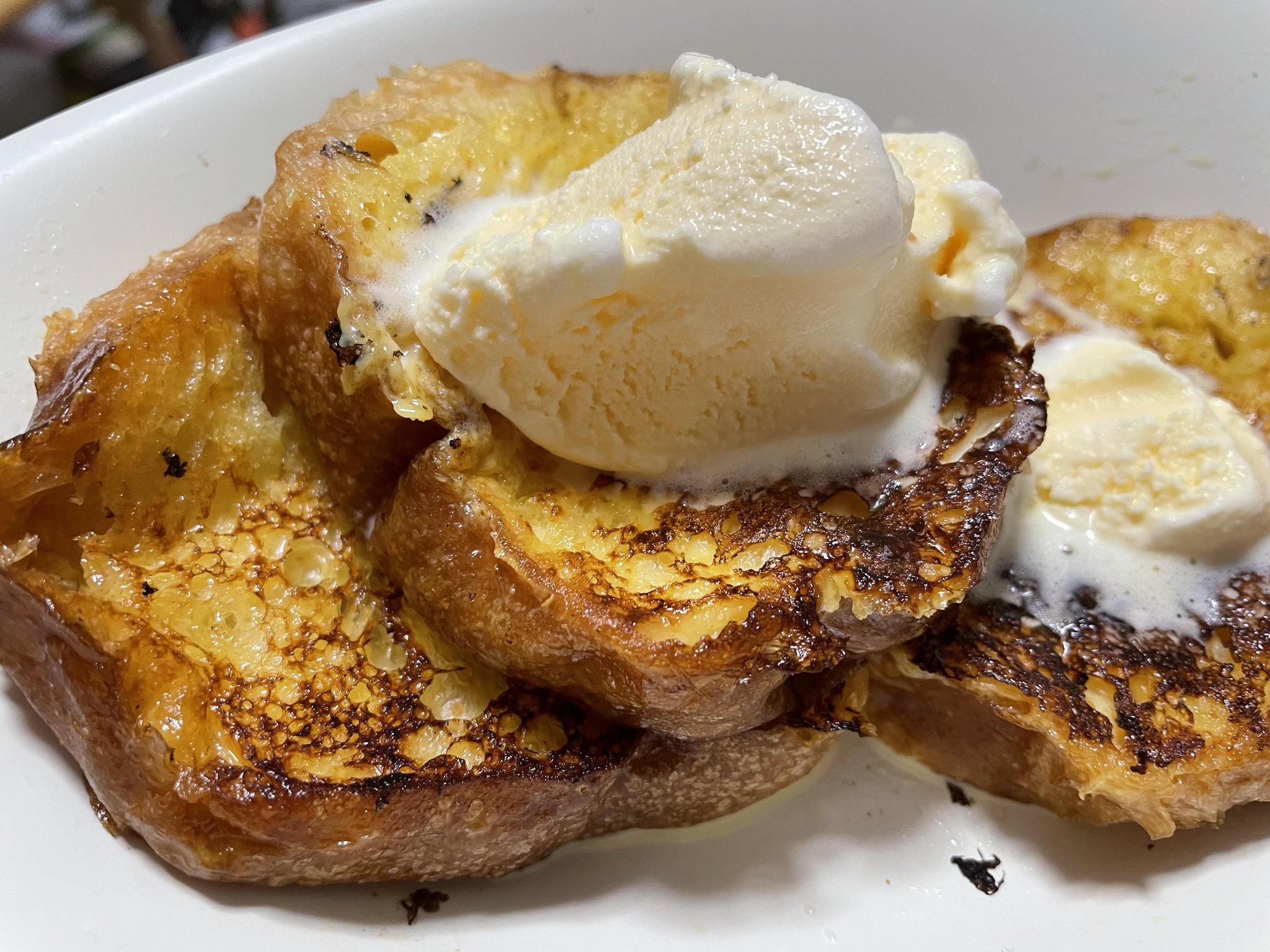 節狐🦊🔥 ソニックフェスin浮遊城2022 on Twitter "フレンチトースト作りました ️ https//t.co