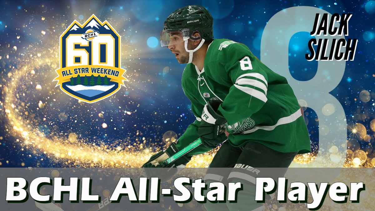Congratulations to Jack Silich for being named to the BCHL All-Star game! 

Silich has scored 12 goals, 6 assists in 17 games. His 12 goals is tied for 3rd in the BCHL.

The All-Star &amp; Top Prospects game will be held in Penticton from January 20-22.

#JoinTheHerd #GoBucksGo #BCHL