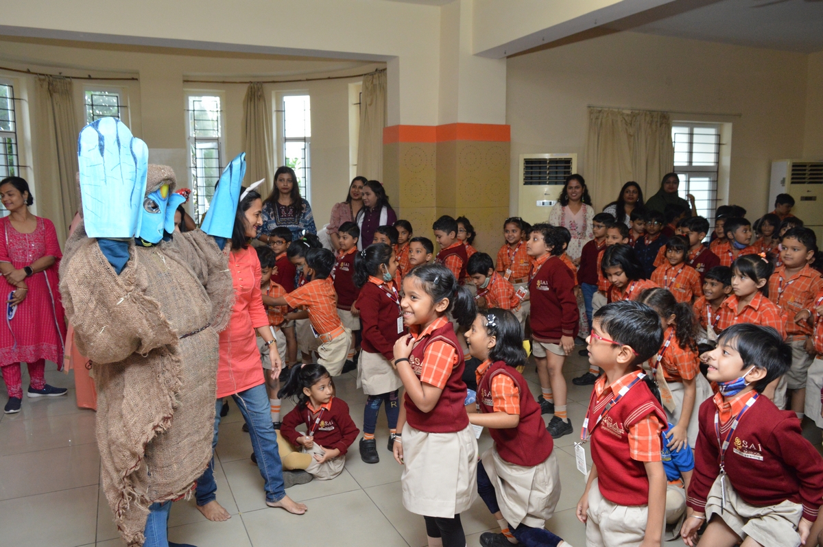 SAI_Edu_In's tweet photo. Glimpses of some wholesome moments, as the tiny tots of KG-II & Class-I engage in the vivacity & merriment of Children's Day celebrations,
#ChildrensDay
#Celebrations
#FunandFrolic https://t.co/tQQTQWdQOh