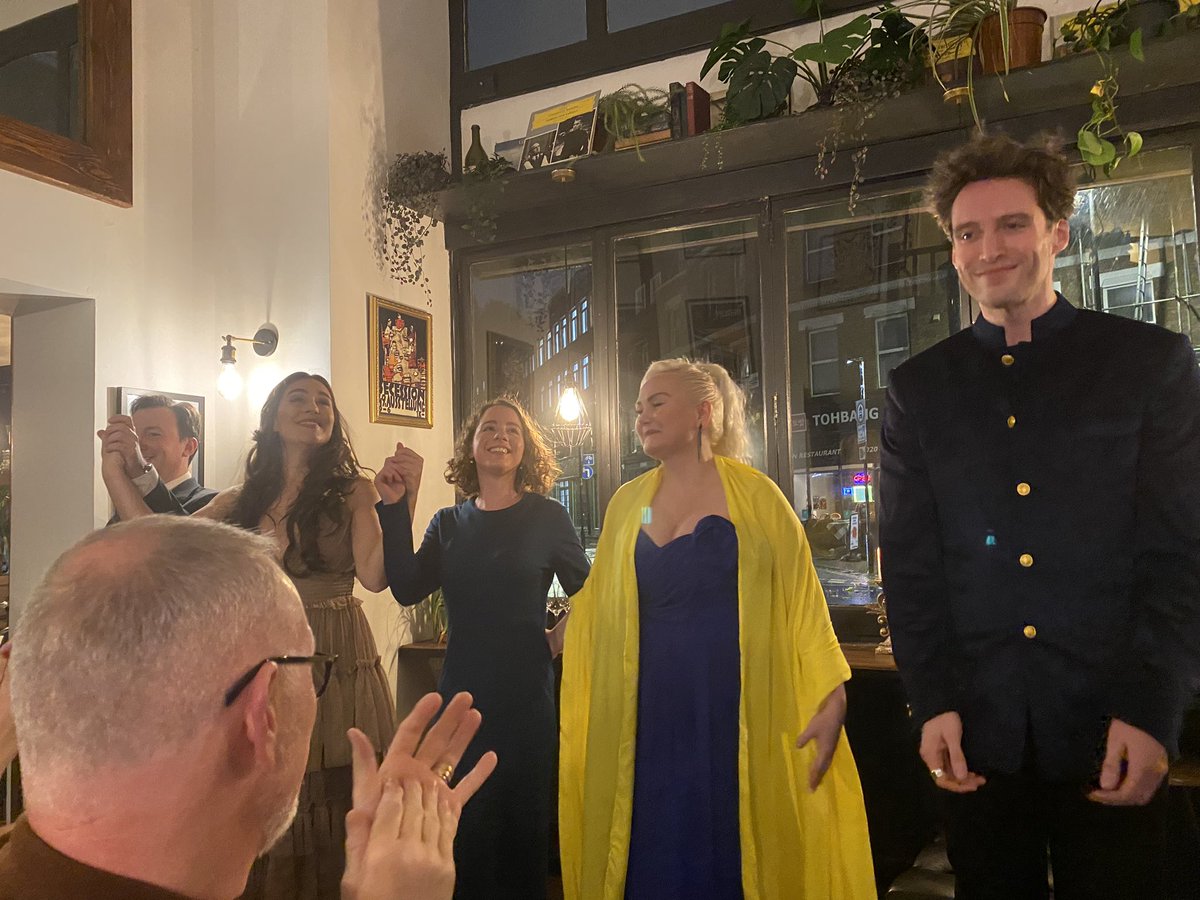 Wonderful performances last night from past students <a href="/natoperastudio/">National Opera Studio</a> <a href="/shakiratsindos/">Shakira Tsindos</a> #PhilipClieve #InnaHusieva giving wonderful performances last night #FidelioCafe. Total world class