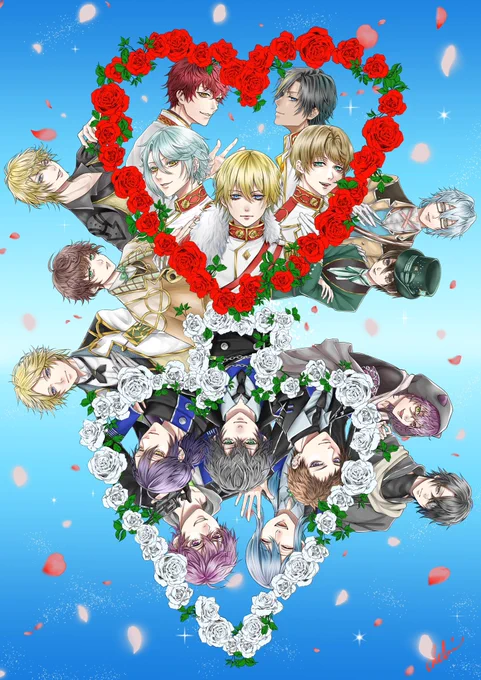 今更ですがイケレボ6周年おめでとうございました #イケレボ #イケメン革命 