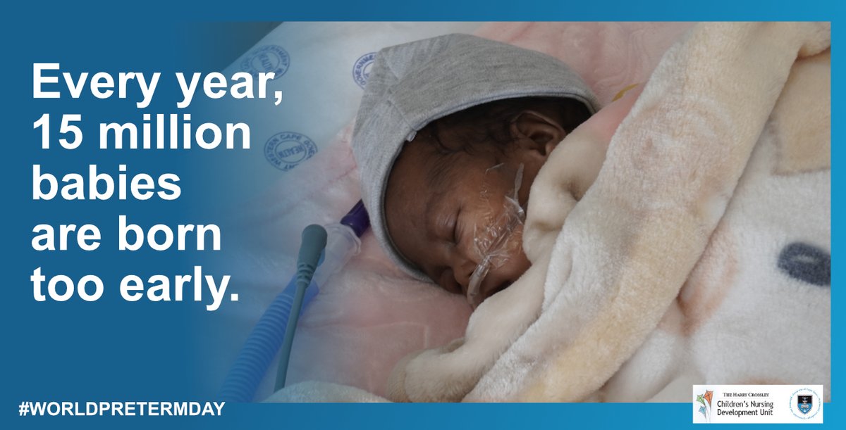 HCCNDU's tweet photo. [1/3] An estimated 15 million babies are born too early every year. That’s more than 1 in 10 babies. Of these, 1 million will lose their lives, and countless others will face long-term complications and disability💙

#BornToSoon #WorldPretermDay https://t.co/iaVqIBC35k