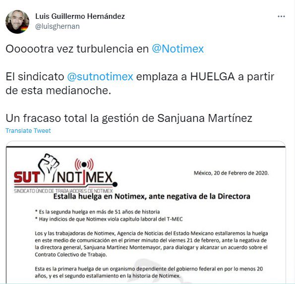 EmpleadoUn's tweet photo. @luisghernan @AdrianaUrrea_ Toma, se te olvidó tu tuit. https://t.co/bFfjqiICVA