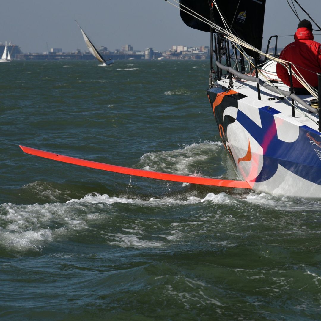 Did you know that the DSS foil creates 'Righting Moment' (power/stability) in the same way more crew sitting on the side of the yacht does or canting the keel or adding water ballast?