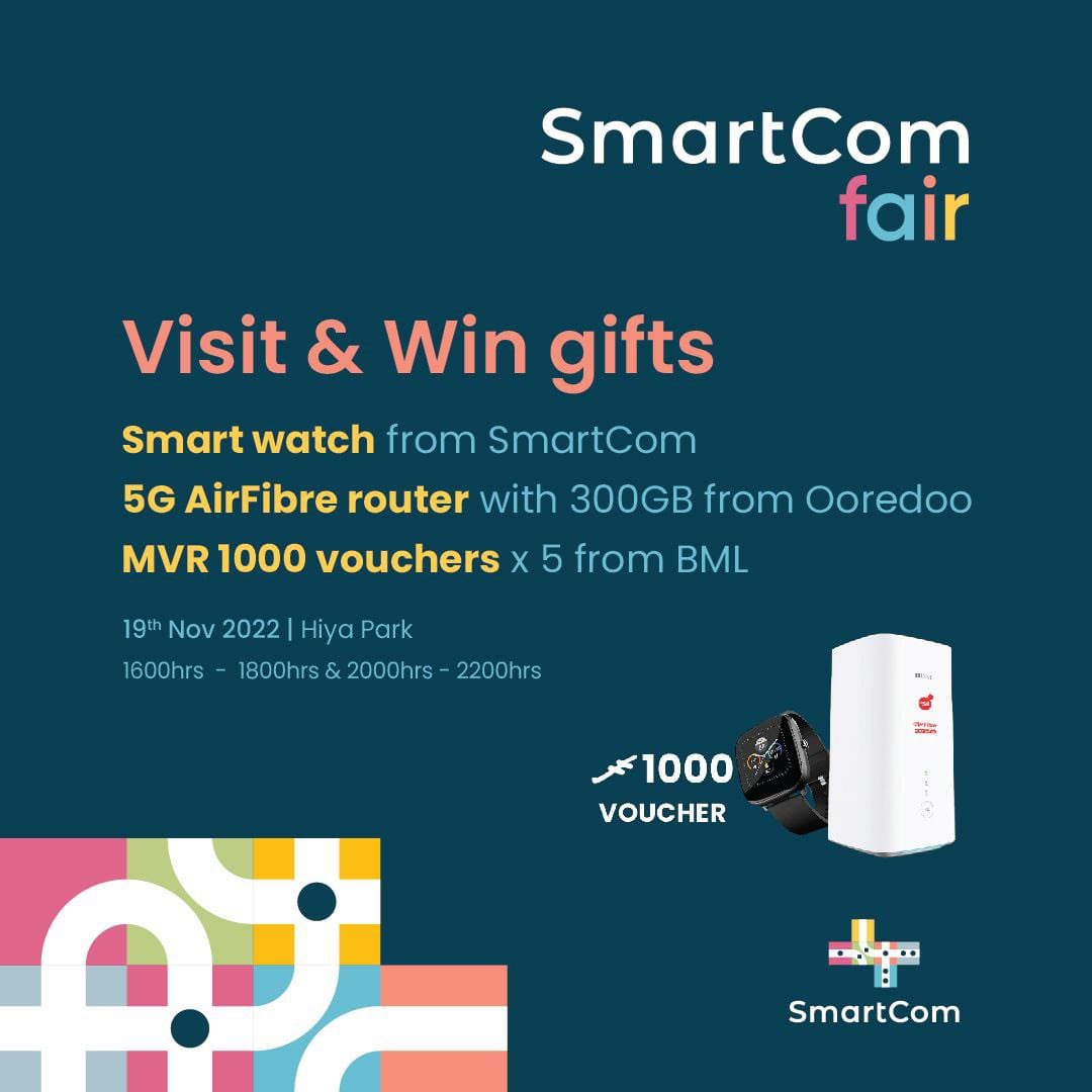 hdcmaldives's tweet image. Here’s a golden opportunity to get smart!
Visit our SmartCom Fair to learn about the digital apps, services and stand a chance to win awesome prizes!

#MyHulhumalé #AharenvesSmart #Enablingconnectedcommunities @SmartCommv