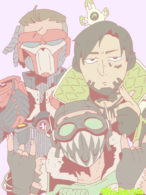 「crypto (apex legends) multiple boys」Fan Art(Latest)