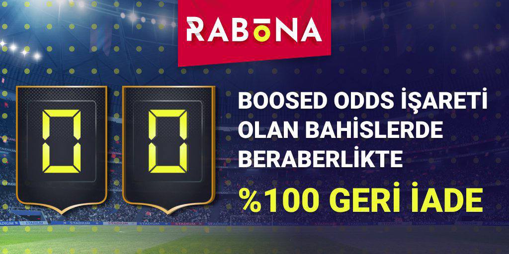 ⚽️🎁 Rabona'da Beraberlikte Kaybetmek Yok!  Bore Drawda Beraberlikte %100 Geri İade.

Rabona Giriş Adresi:  bit.ly/rabonavip

#rabona #rabonagiris #rabonabahis