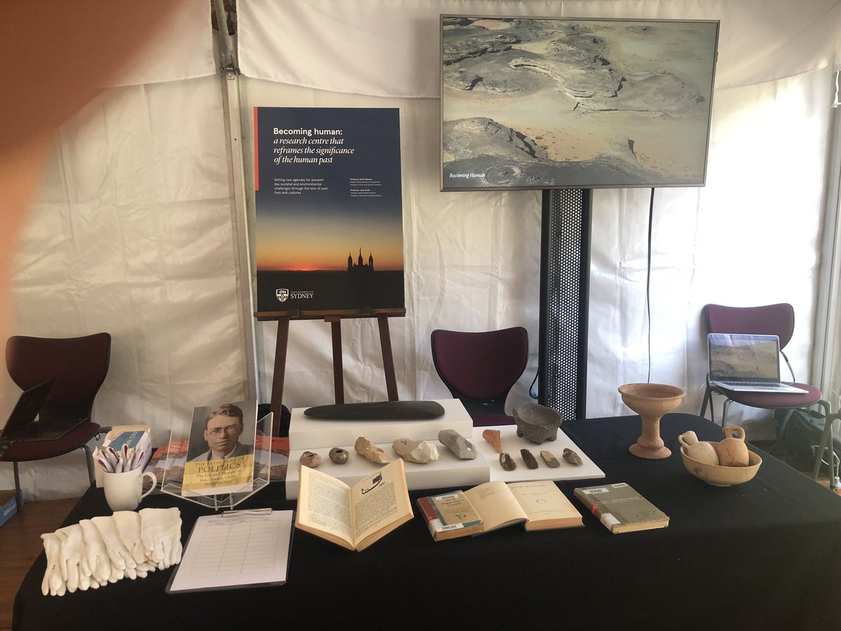 UsydSoH's tweet photo. Ready and waiting for the guests to arrive at the #usyd VC’s Recognition Reception- #Archaeology #Linguistics #NewHumanities
@ArtSS_Sydney @Sydney_Uni https://t.co/PSrPGsyBQl