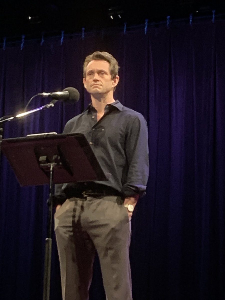 4_Min_Warning's tweet photo. Hugh tonight at Symphony Space. He looked scrumptious🥹 https://t.co/miI9WLHJtg