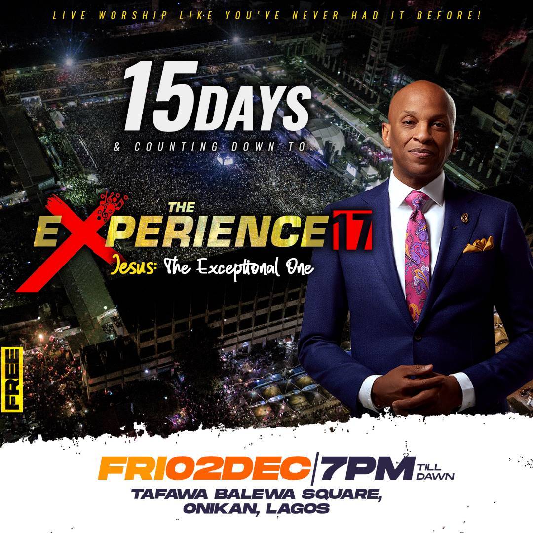 HouseOnTheRock's tweet image. It’s 15 Days to #TheExperience17, how ready are you? Have you told your friends and loved ones about it, and hope they are planning to attend with you?

There is no better place to be rather than TBS where the Experience has returned to on the 2nd of December. Brace up!
#TE17