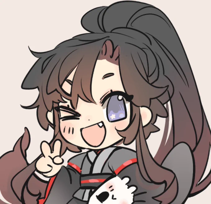 sir ur ponytail is ridiculous#wip #mdzs 