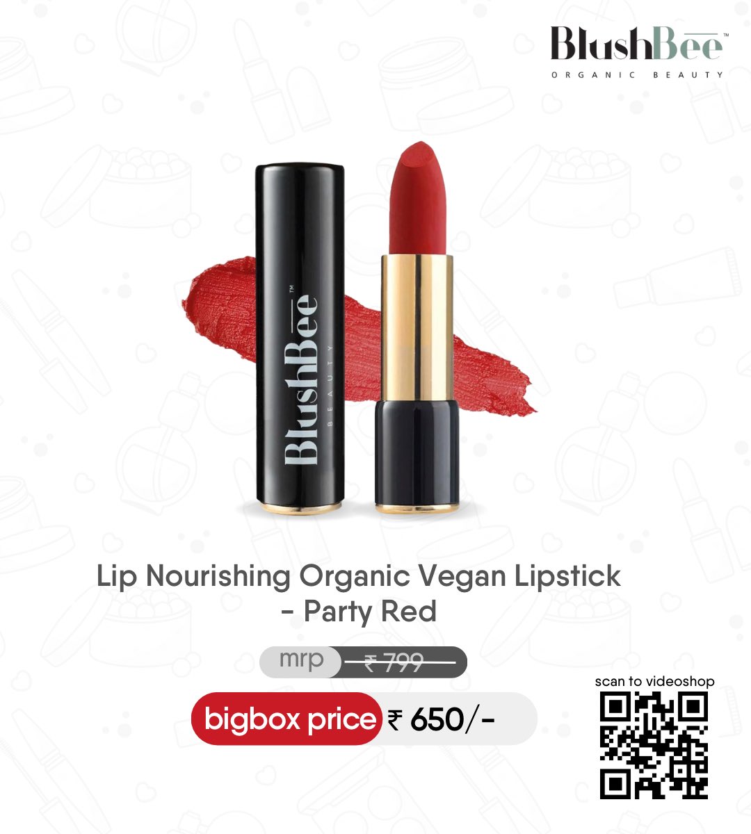 Bigboxapp's tweet photo. 100% organic, natural, and pure plant-derived beauty products by BlushBee now available on BigBox.

Head to the story to shop BlushBee products. 

https://t.co/yQmXWzI3eM

  #blushbeebeauty   #videocall  #bigboxindia #bigboxshopping #shopwithbigbox #sellwithvideo #shopwithvideo https://t.co/IU1bdrPl5L