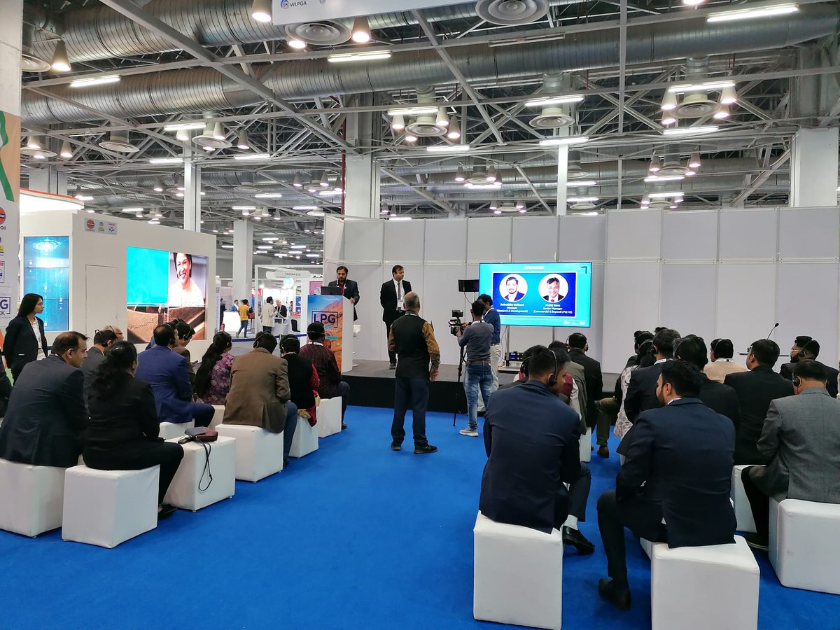 WorldLiquidGas's tweet photo. 🔴Live now the Snapshot - Bharat Hi-Star: #Energy Efficient Domestic #LPG Cooking Stove &amp; Beyond LPG Initiatives. Make your way to the the Exceptional Enery Stage in the centre of the exhibition. The presentation is open to all. @BPCLtd https://t.co/3L25PQmKnt