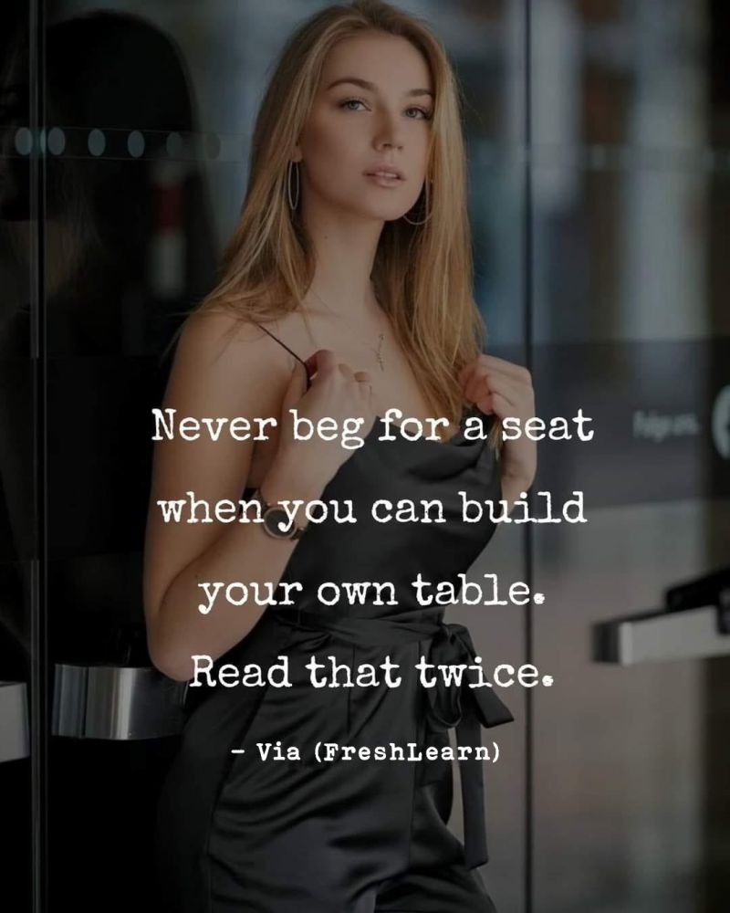FreshLearnHQ's tweet photo. Never beg for a seat when you can build your own table. Read that Twice
FreshLearn (previously FreshLMS) #onlinecoursecreators #onlinecourses #Elearning #createcourse https://t.co/C5Hi02EFiT