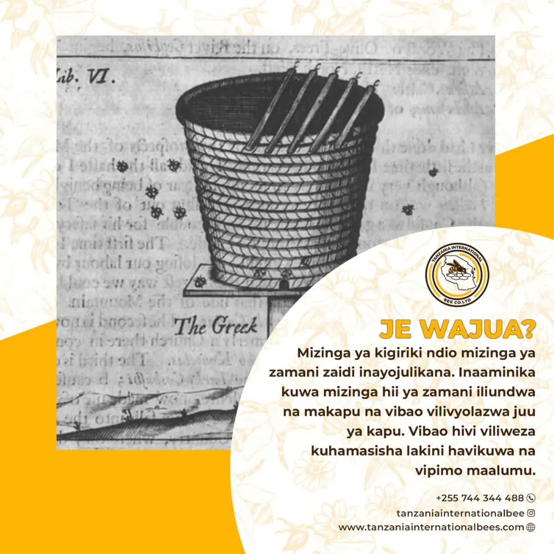 TanzaniaBee's tweet photo. JE, WAJUA?
Mizinga ya kigiriki ndio mizinga ya zamani zaidi inayojulikana, inaaminika kuwa mizinga hii ya zamani iliundwa na makapu na vibao vilivyolazwa juu ya kapu.vibao hivi viliweza kuhamishika lakini havikuwa na vipimo maalumu.
Contact: 0744344488 https://t.co/msUcFsDZcZ