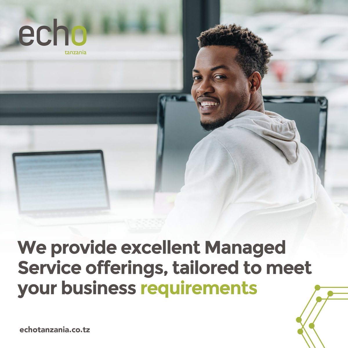 EchoTanzania_'s tweet photo. At Echo Tanzania, we design and deliver solutions that are beyond technical limits, communication barriers, and beyond geographic boundaries.

To learn more contact us at jambo@echotanzania.co.tz

#echotanzania #echotz  #tanzania #echotel #echosecho #beyondboundaries https://t.co/R01qeTGsZZ