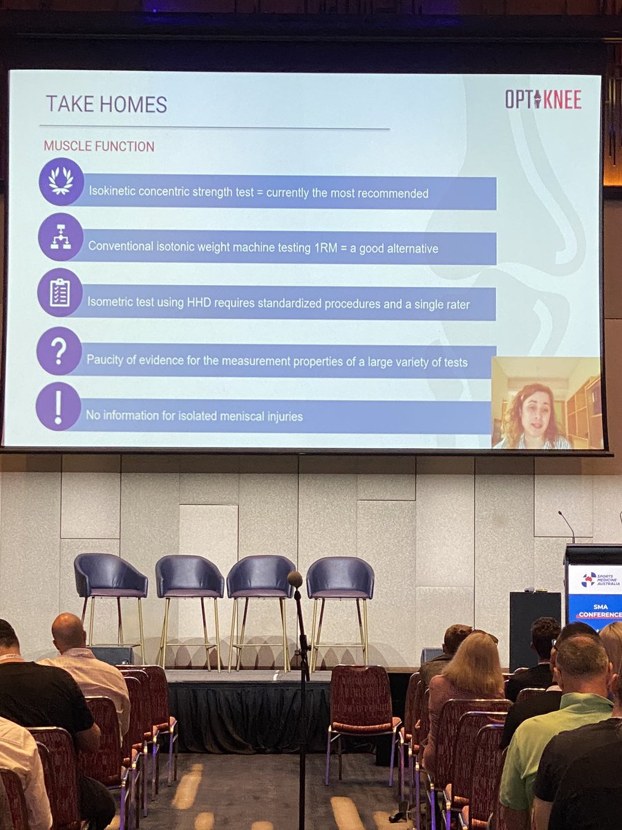 Luke Nelson (@sportschiroluke) on Twitter photo Muscle strength tests following ACL injuries:
🔑Isokinetic strength testing currently most recommended
🔑1RM weight machine testing a good alternative
🔑If using HHD ensure standardized procedures
<a href="/AnoukUrhausen/">Anouk Urhausen</a> <a href="/jwhittak_physio/">Dr. Jackie Whittaker</a> <a href="/agculvenor/">Adam Culvenor</a> <a href="/BJSM_BMJ/">British Journal of Sports Medicine (BJSM)</a> @SMA_Events #SMAconf Muscle strength tests following ACL injuries:
🔑Isokinetic strength testing currently most recommended
🔑1RM weight machine testing a good alternative
🔑If using HHD ensure standardized procedures
<a href="/AnoukUrhausen/">Anouk Urhausen</a> <a href="/jwhittak_physio/">Dr. Jackie Whittaker</a> <a href="/agculvenor/">Adam Culvenor</a> <a href="/BJSM_BMJ/">British Journal of Sports Medicine (BJSM)</a> @SMA_Events #SMAconf