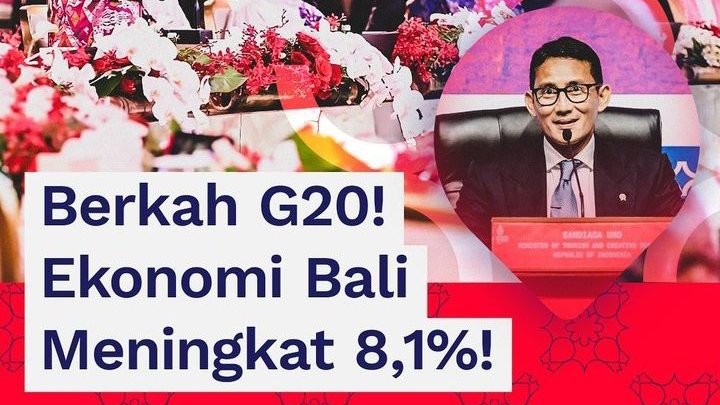 CPNS2O25's tweet photo. Padahal KTT G20 hanya 2 hari, tapi perekonomian di Bali bisa meningkat segini besarnya! emang pemerintahan Jokowi ini keren bangettt!!! https://t.co/x3Gfxunm31