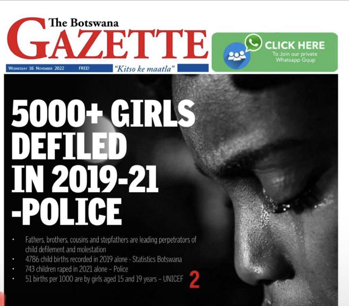 Our children are not safe in their own country 😔