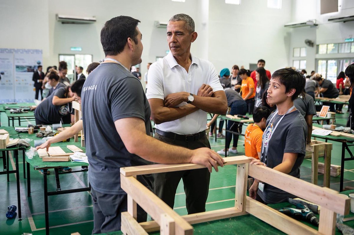 Excited to join President <a href="/BarackObama/">Barack Obama</a> at the <a href="/obamafoundation/">The Obama Foundation</a> #DemocracyForum in New York tomorrow to speak about islands taking action on #ClimateChange. 

Catch the livestream on obama.org/democracy-foru…