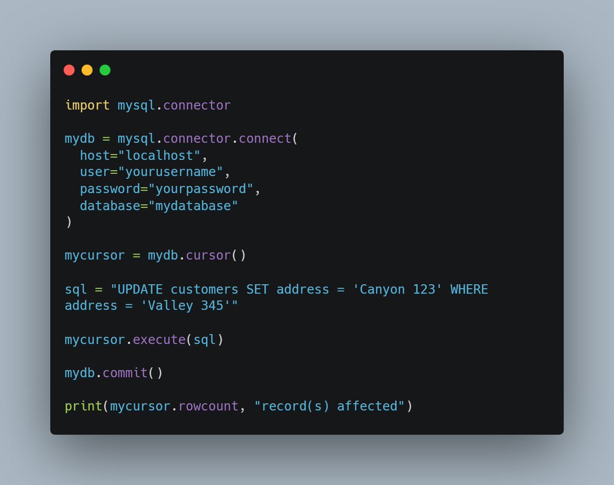 Day 17 of #60daysOfMachineLearning

🔷 Data Management - Adding & Updating Records to a Table

To fil...