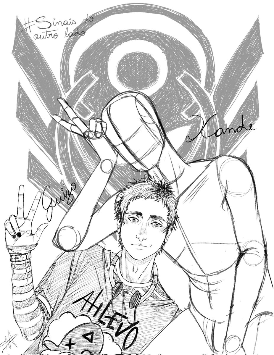 Magnusgumelo's tweet photo. Acho q estou diminuindo o tempo dos esboços, tô muito feliz com issooo, por hora só fiz o Guizo, mas amanhã provavelmente o Xande vai estar completo! ❤️❤️❤️❤️
#SinaisDoOutroLadofanart
#SINAISDoOutroLado
#SDOL
#SDOLfanart
#guizo
#xande
#andamento https://t.co/qcYlkoQjcV