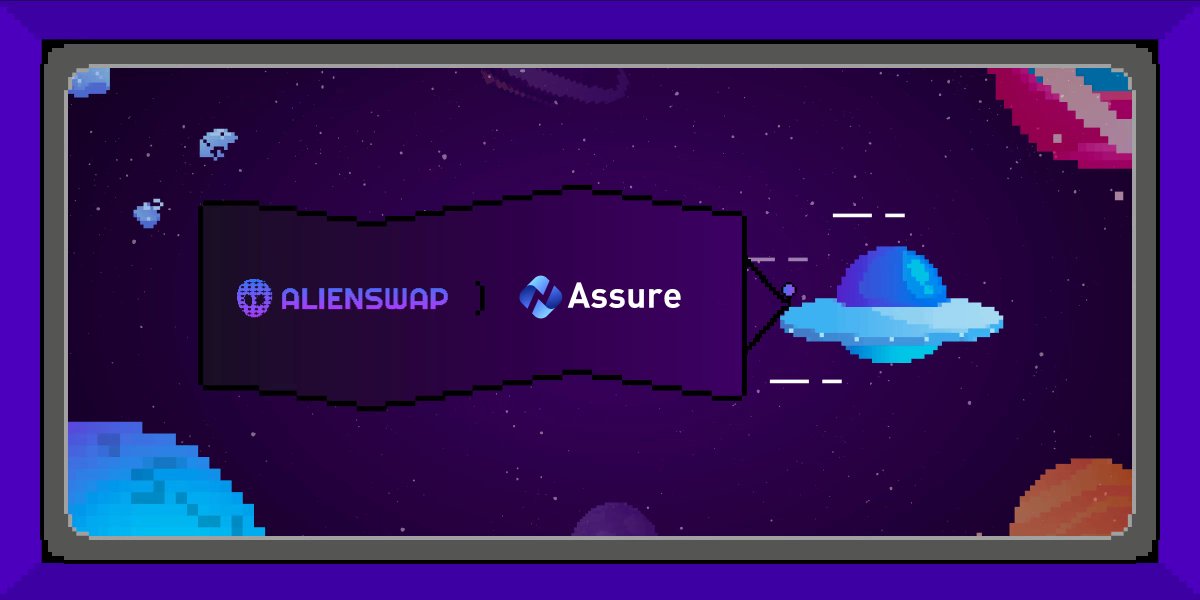 AlienSwap_NFT's tweet photo. AlienSwap lives on Assure wallet, and we are pleased to announce our new partnership with @Assure_pro!👽❤️

Assure is a Web3 wallet, manage your assets on 12 mainstream chains in one page with a holographic display of all your Token, DeFi, and NFT assets. 

WE ARE NOT Al👽NE! 💪 https://t.co/osMFSsxhn2