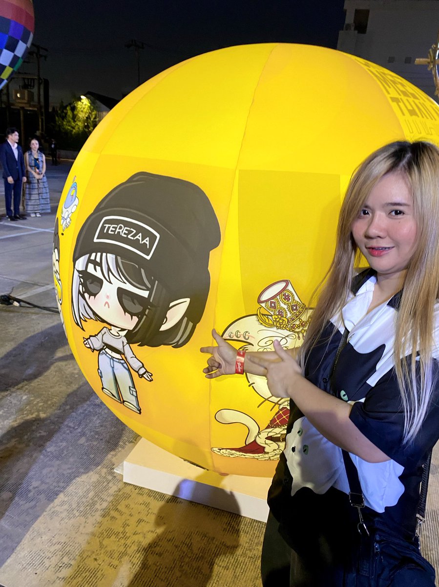🎈TEREZAA on Balloon🎈
น้องอยู่ถึงวันที่ 20 นะฮะ ไปถ่ายรูปกะน้องได้น้า😊 ที่ลานอีเว้นท์ CDC ในงาน Balloon fun festival ค่า
#TEREZAA #BALLOONFUNFESTIVAL