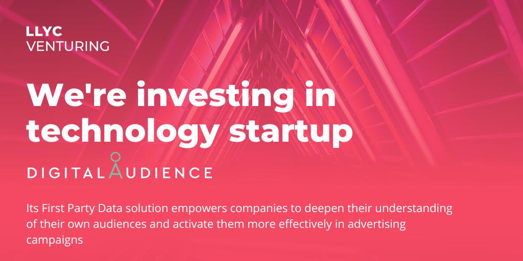 martindapache's tweet photo. 🤝#LLYCVenturing investing in @socialAudience1 This #marketingdigital expert startup is showcasing its First Party Data solution to help companies manage their advertising campaigns and generate audiences.
👉https://t.co/qjk6t8qYqp https://t.co/Ekzvd4OEdA