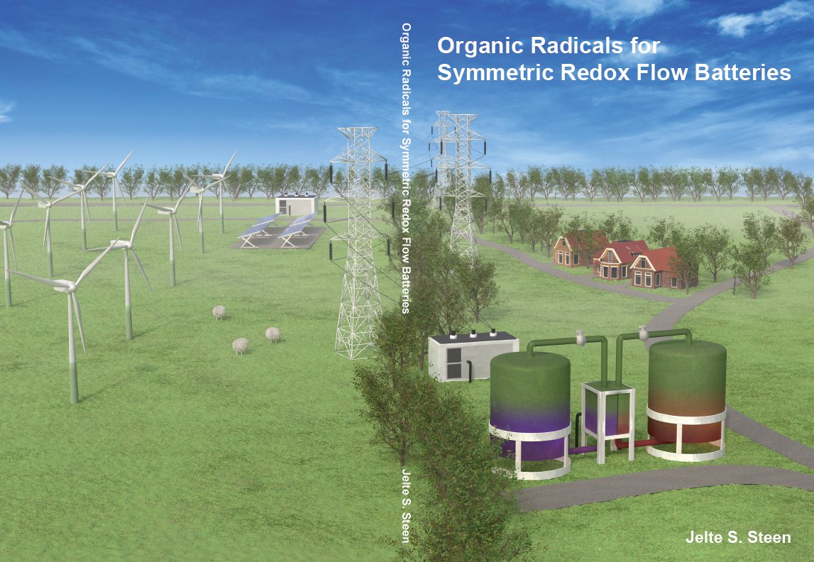 Jelte Steen from <a href="/GroupOtten/">Otten Group UGroningen</a>, @StratinghInst, <a href="/univgroningen/">University of Groningen</a> will defend his thesis titled: "Organic Radicals for Symmetric Redox Flow Batteries" next week Tue 22 Nov at 4.15 pm at the Academy building! 🔋💡