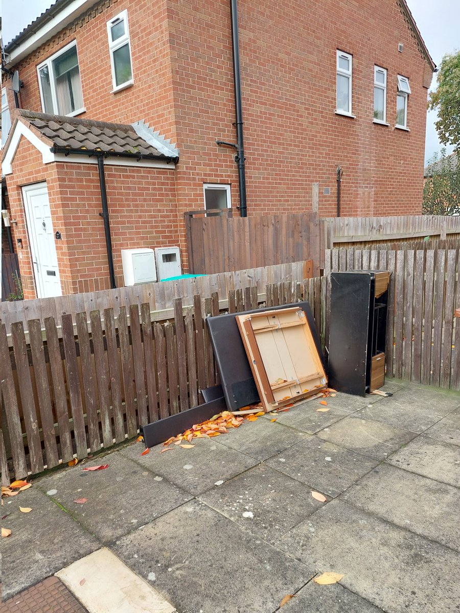 Bulk raised for removal at Gabrielle Close @pa_housing #teampurple