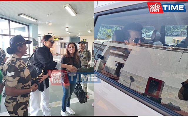 HrithikRules's tweet photo. Hrithik, Deepika, Anil Kapoor and Mamta Anand in Assam. #HrithikRoshan #Fighter #DeepikaPadukone #SiddharthAnand https://t.co/TNrmrFUkEV