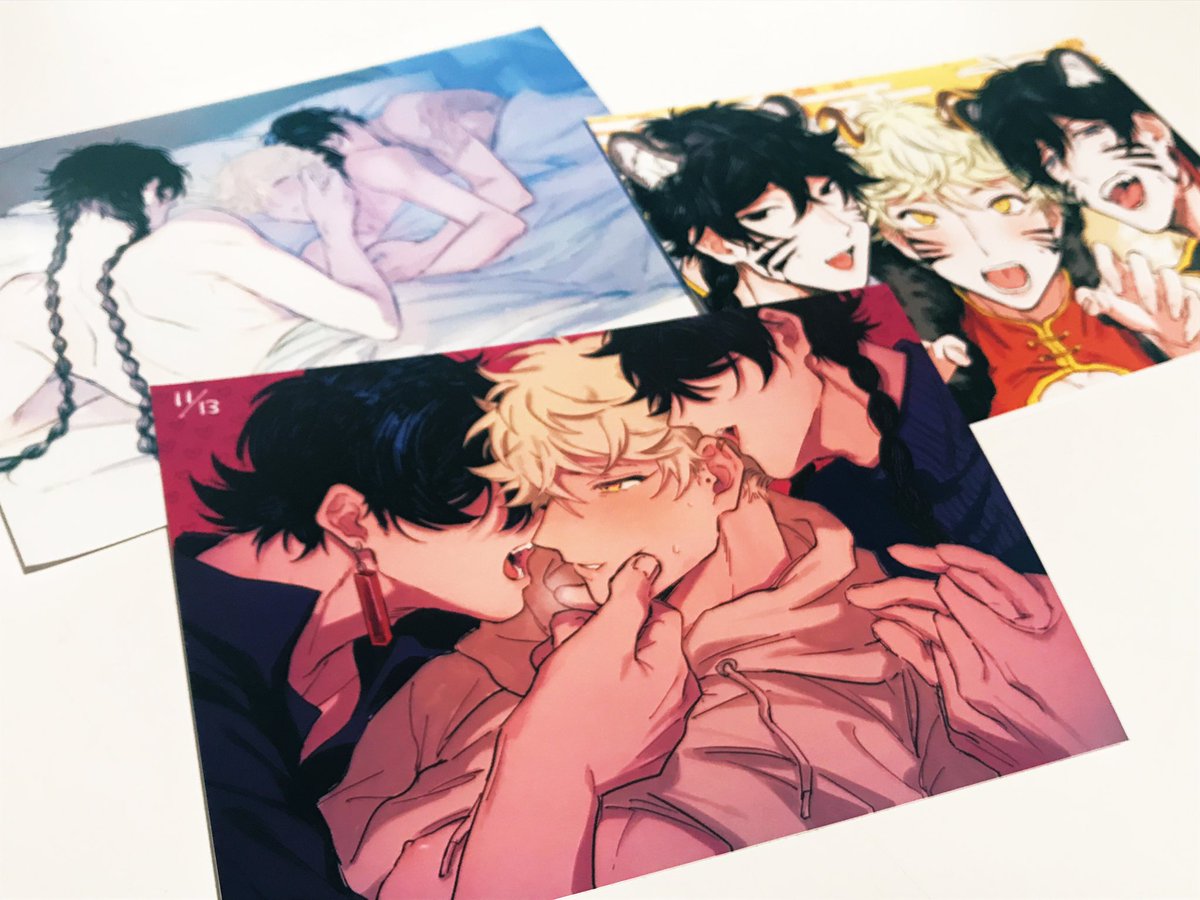 #1113スリピ_告知
オンリーお疲れ様でした！会場回るのとても楽しかったです☺️ネップリ3種は土曜日の夜くらいまでやってますのでどうぞ〜