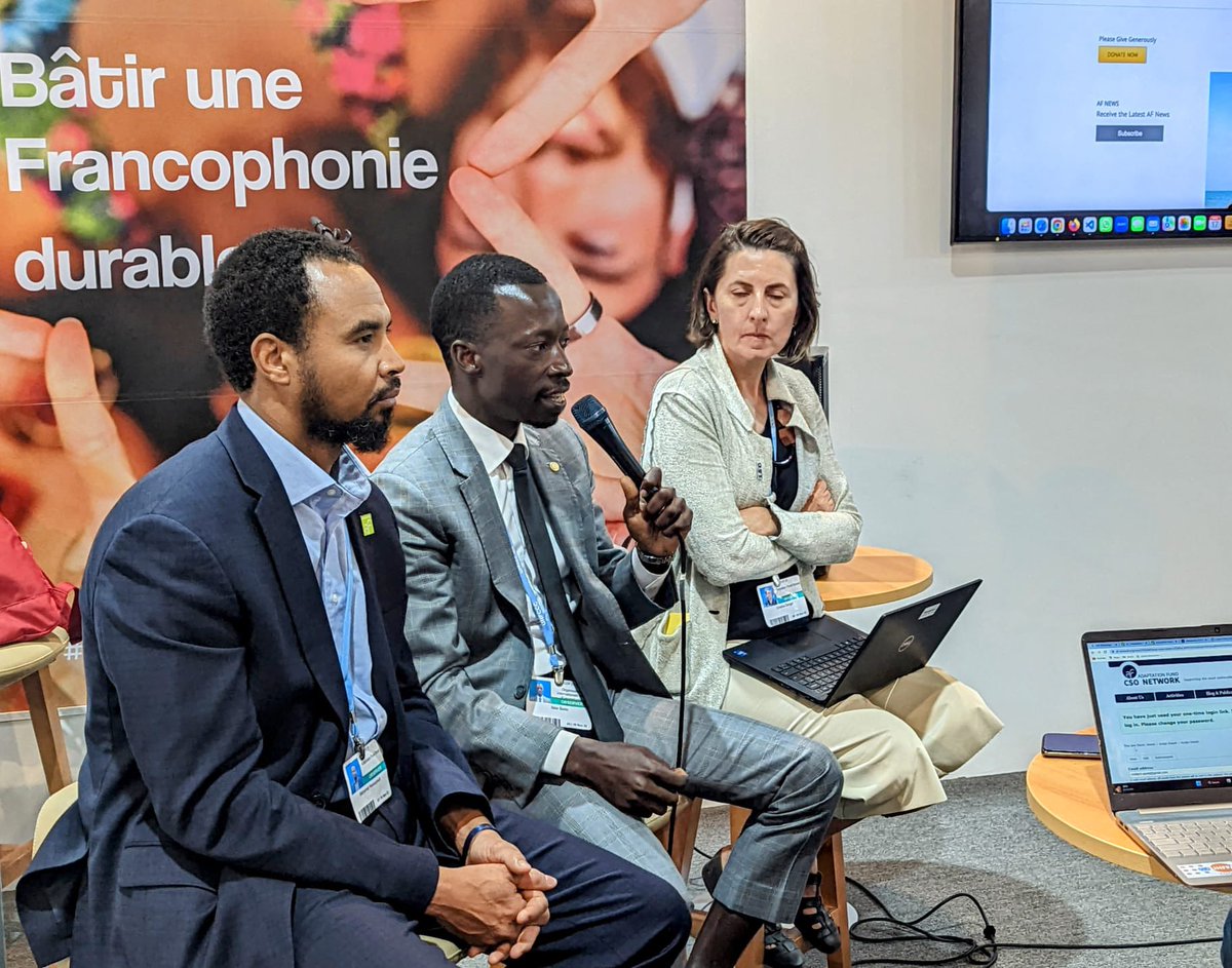 IFDD (@ifdd_oif) on Twitter photo La #Francophonie est un partenaire important du <a href="/adaptationfund/">Adaptation Fund</a> pour faciliter l’accès à la finance #climat et reste déterminée à travailler avec et pour les #jeunes #COP27 #OIF #IFDD La #Francophonie est un partenaire important du <a href="/adaptationfund/">Adaptation Fund</a> pour faciliter l’accès à la finance #climat et reste déterminée à travailler avec et pour les #jeunes #COP27 #OIF #IFDD