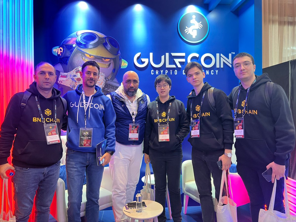 It was great meeting with Binance team. We are proud to be on Binance Blockchain; Good Deals, Great Support and yes i confirm that $GULF team is going into strong cooperation, projects development and partnering with Binance. 
<a href="/binance/">Binance</a> <a href="/cz_binance/">CZ 🔶 BNB</a> <a href="/BNBCHAIN/">BNB Chain</a> <a href="/bsc_daily/">BSCDaily</a> 
#GulfCoin