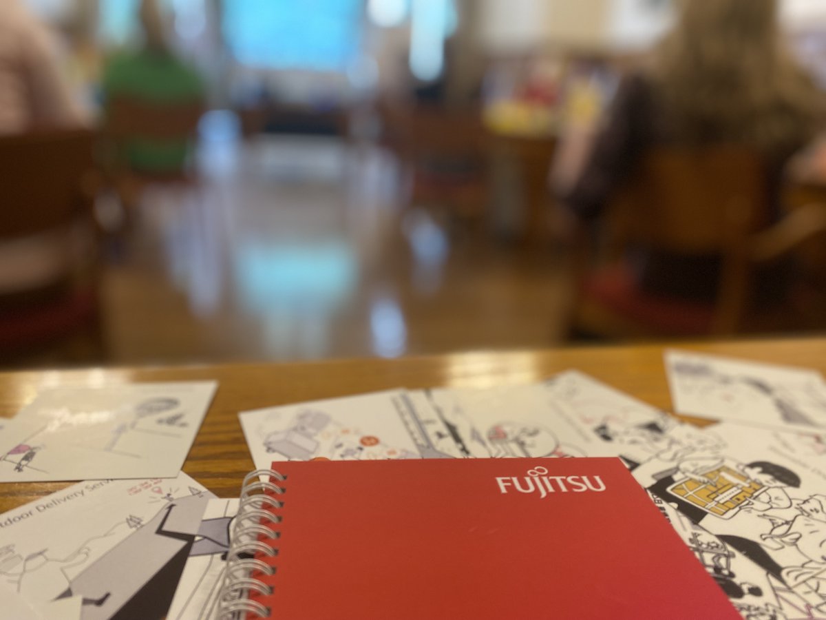 Looking forward to another insightful session with the <a href="/CDPB_NI/">Centre for Democracy and Peace</a> fellowship at <a href="/PSNIANDistrict/">Police Antrim and Newtownabbey</a>, discussing negotiation and management skills 📚  

Hear from David Clements, Client Director at Fujitsu NI about our involvement in the programme: bit.ly/3UIBAuV