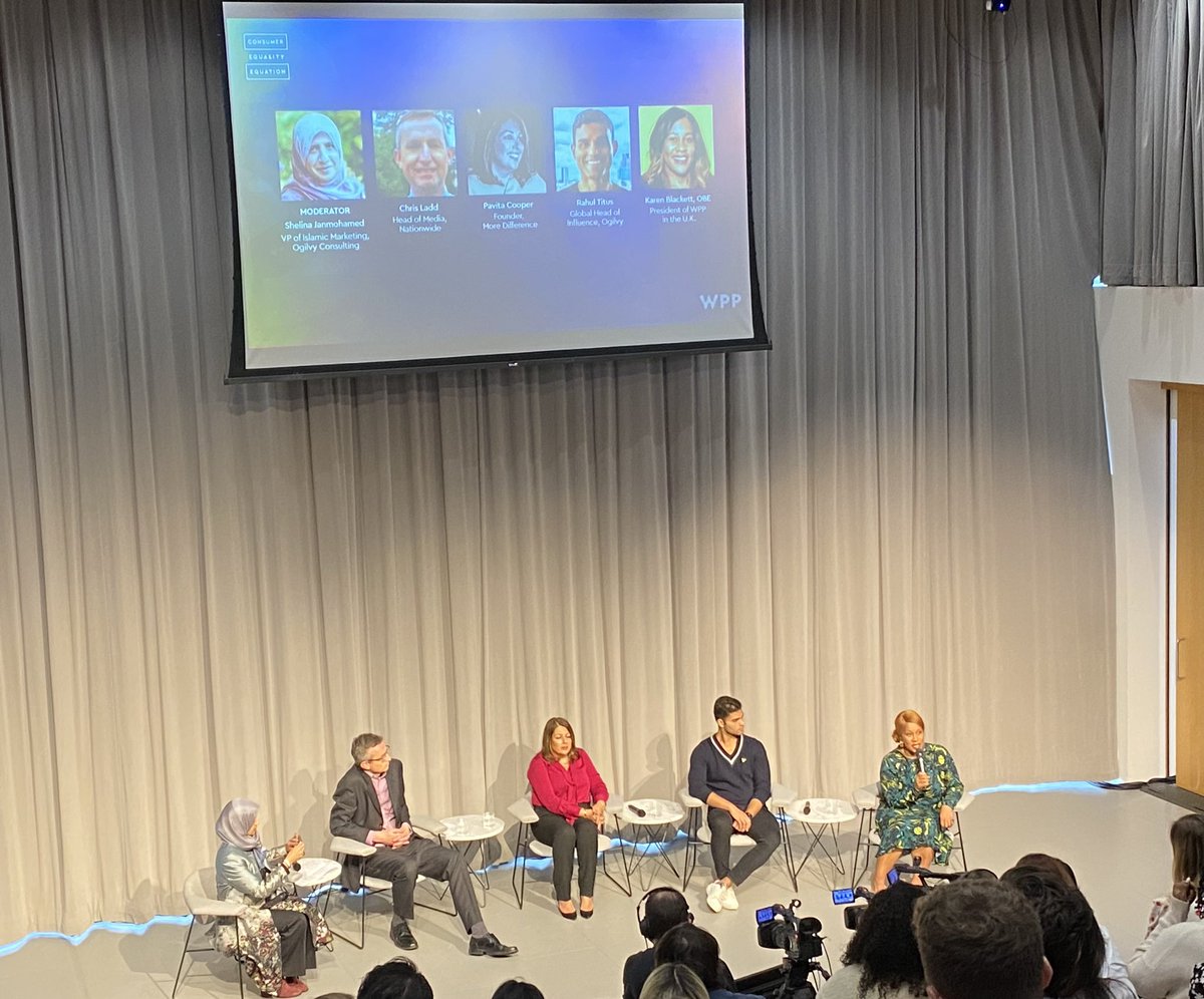 Fantastic launch event of the <a href="/WPP/">WPP</a> Consumer Equality Equation. Inclusive marketing is not just the right thing to do, it can change culture and drive business results
