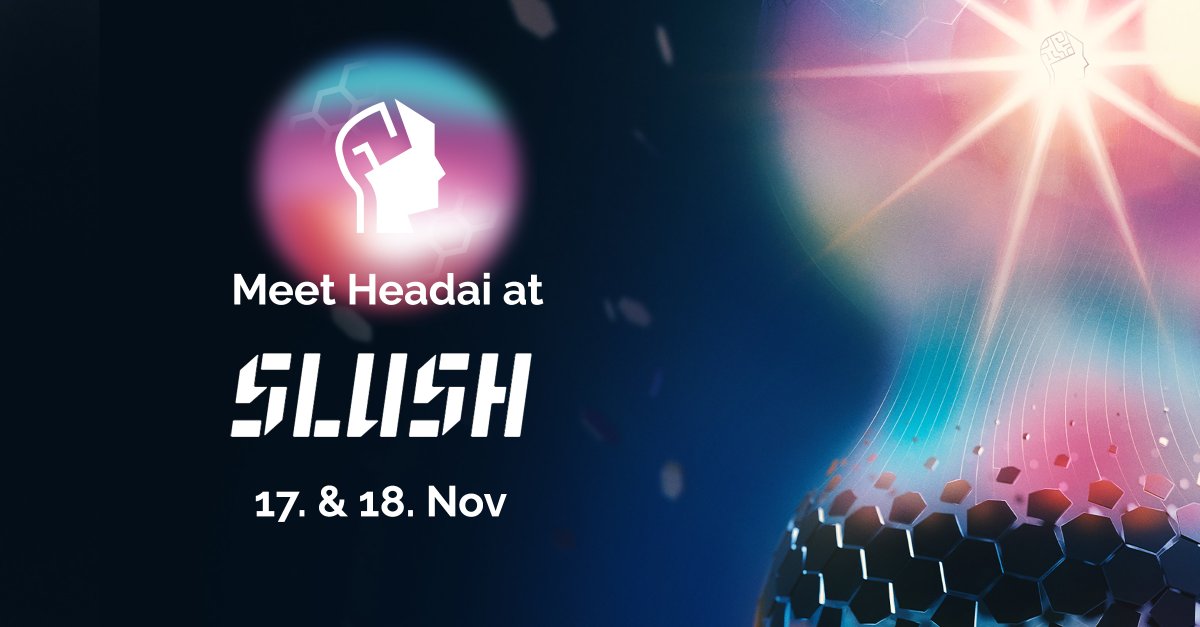 We are there at Slush 2022! Come and have a chat with our super team: Neslihan Dinçel, Suvi Lehtonen, Jyri Järvinen and <a href="/anupassi/">Anu Passi-Rauste</a> – Coloring the World of Slush!

#headai #slush2022 #cognitiveAI #ColoringTheWorldOfData