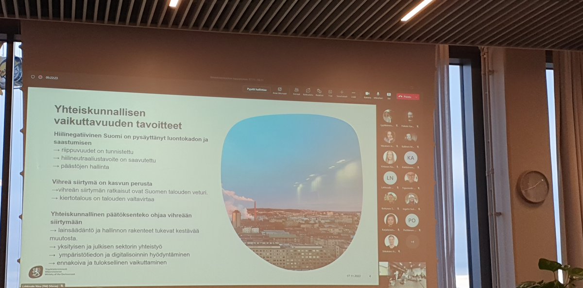 TeeaLyy's tweet photo. ELY ilmastoasiantuntijat koolla Tampereella. Tällä hetkellä esittelyssä YM:n vastajulkaistu konsernistrategia ja sen yhteiskunnallisen vaikuttavuuden tavoitteet #ilmasto #ELYilmasto https://t.co/aWqlSt6gr6