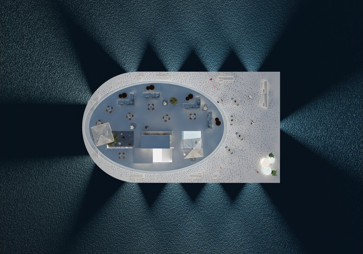 FUSTERarq's tweet photo. Nuestra propuesta para la plataforma-isla, que se situará en la bocana de la dársena interior del Puerto de Alicante, ha sido el proyecto mejor valorado por su diseño en el concurso convocado por la APA.
#alicante #puerto #puertoalicante #arquitectura #architecture https://t.co/gqs2cvWq8F