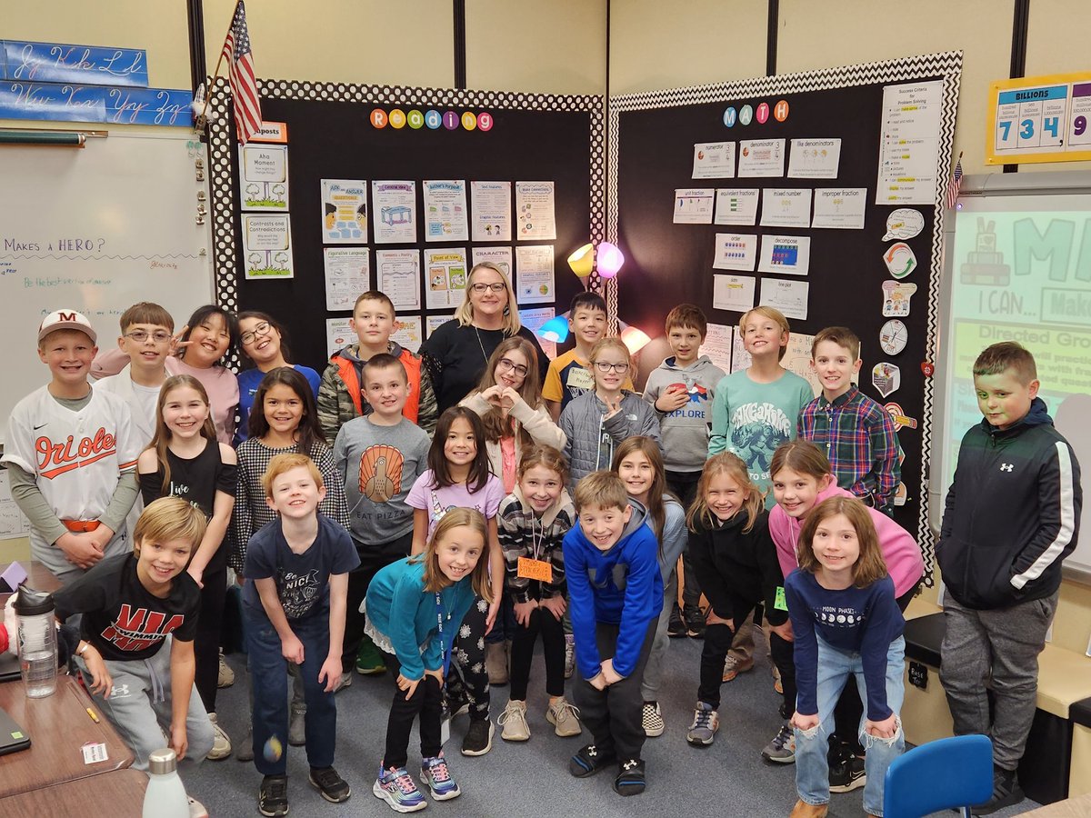This week, we celebrated my student teacher and her time at MES. I am excited to see what the future holds for this kind-hearted teacher. This class of kiddos will miss her! ❤️  <a href="/MiddletownElem/">Middletown Elementary FCPS</a> <a href="/wgu/">Western Governors U.</a>