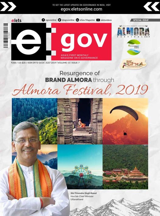 egovonline's tweet image. #Throwback of July 2019 Issue of eGov magazine

Cover story: Almora: The Cultural heart of Uttarakhand
 
#ThrowbackJuly #Magazine #July2019

Subscribe to eGov Magazine: bit.ly/3D3nlex