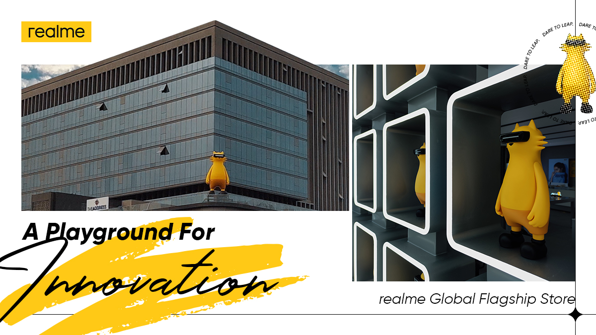 realmeIndia's tweet photo. Visit the home of innovation and experience your favourite #realme products at our #realmeGlobalFlagshipStore in Ahmedabad!
#GreatnessIsInStore
Know more: https://t.co/B8by2FepMX https://t.co/QXJn2m3T99