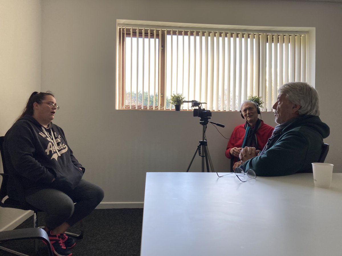 Great to be shooting this morning for a film to accompany our upcoming impact report. Hearing from some amazing #volunteers &amp; people who use our services #charity #wales #impact #CARMARTHENSHIRE #llanelli