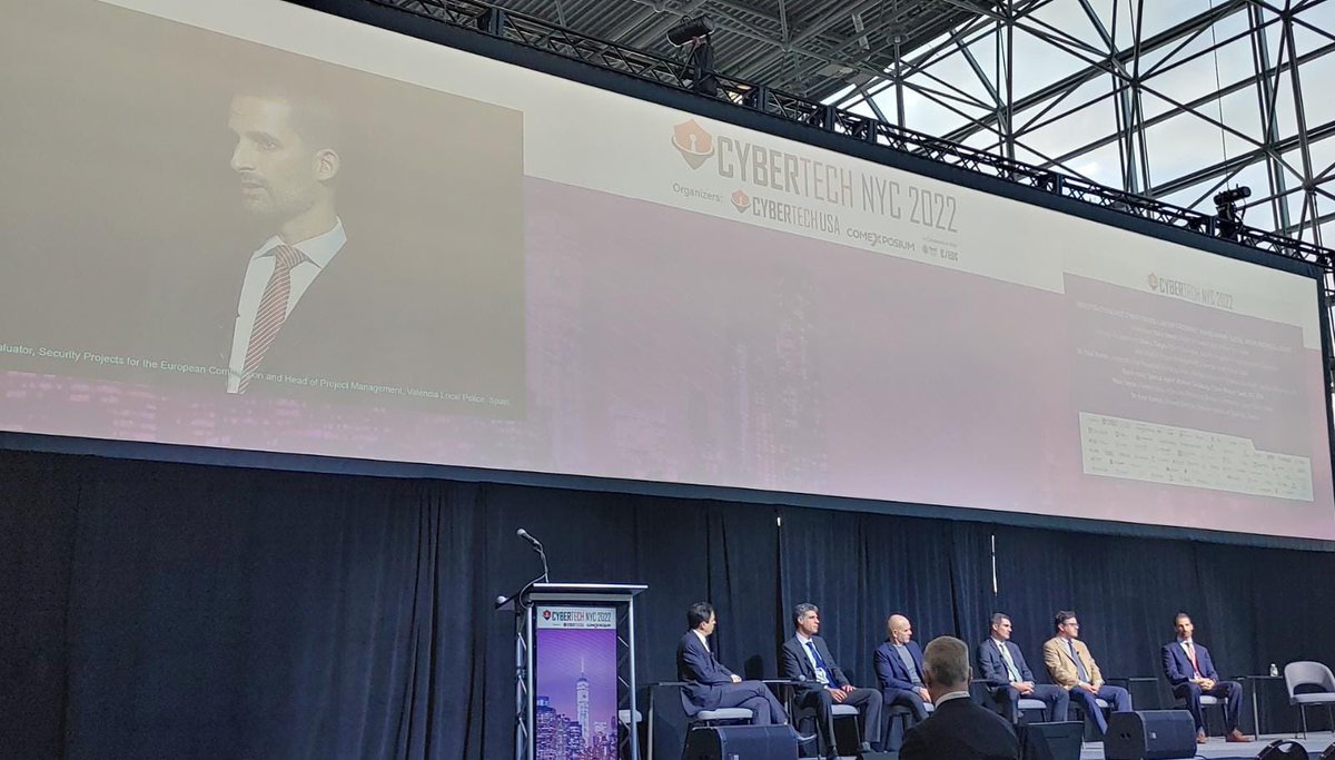 PoliciaLocalValència (@policialocalvlc) on Twitter photo En #CyberTechNYC hem explicat per què la recerca i coordinació entre entitats són clau per a previndre i lluitar contra el #cybercrime
Les reunions amb <a href="/NewYorkFBI/">FBI New York</a> i <a href="/SpainInTheUSA/">Embassy of Spain USA</a> són l'inici de futures col·laboracions en la matèria
<a href="/s4allcities/">S4AllCities_H2020</a>
<a href="/CcdriverH2020/">CC-DRIVER H2020</a>
<a href="/EuHybnet/">EU-HYBNET Project</a>
🇪🇺🇺🇸👮 En #CyberTechNYC hem explicat per què la recerca i coordinació entre entitats són clau per a previndre i lluitar contra el #cybercrime
Les reunions amb <a href="/NewYorkFBI/">FBI New York</a> i <a href="/SpainInTheUSA/">Embassy of Spain USA</a> són l'inici de futures col·laboracions en la matèria
<a href="/s4allcities/">S4AllCities_H2020</a>
<a href="/CcdriverH2020/">CC-DRIVER H2020</a>
<a href="/EuHybnet/">EU-HYBNET Project</a>
🇪🇺🇺🇸👮