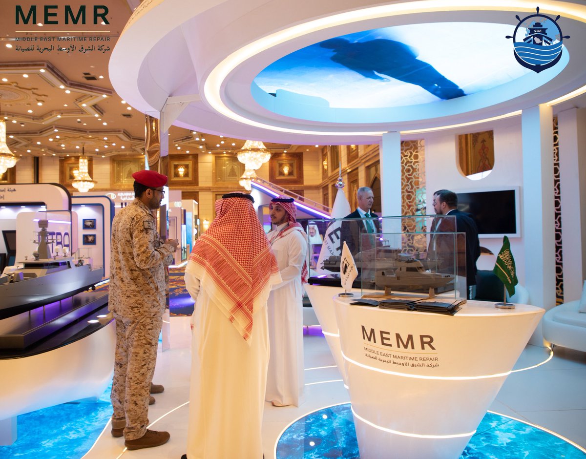 MEMRcomsa's tweet photo. مقتطفات من اخر يوم في #الملتقى_البحري_السعودي_الدولي الثاني في #جدة
#MEMR
#SIM2022 https://t.co/lB4GyO9jqH