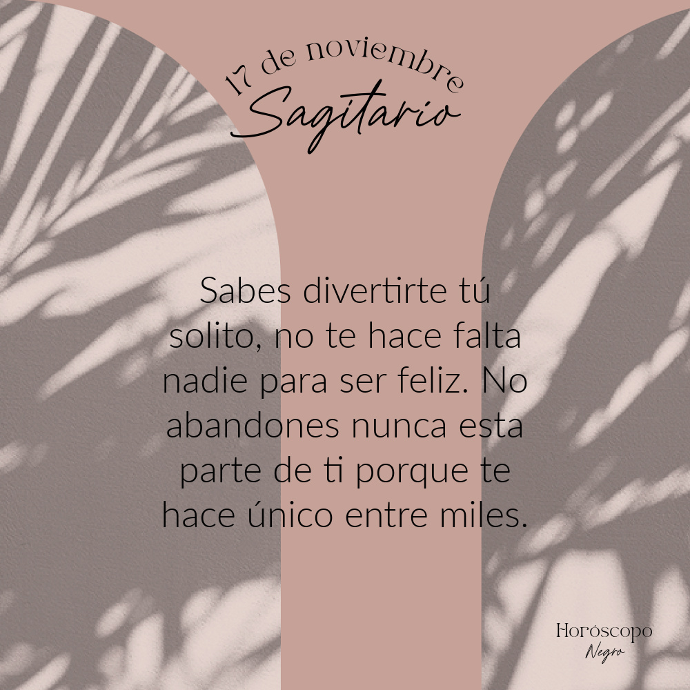 sagitario_hn's tweet photo. El horóscopo diario del 17 de noviembre para Sagitario 🔮♐ #horoscoponegro #horoscopodiario https://t.co/fBbwkqz42h