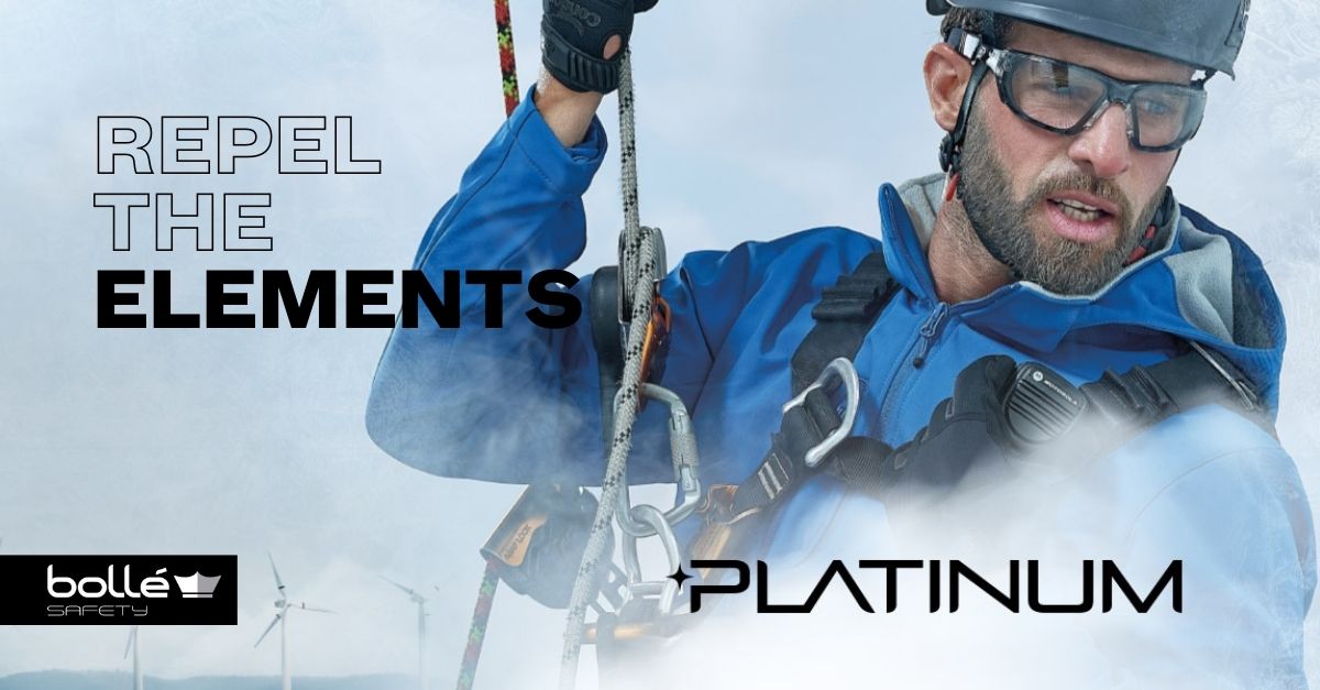 PLATINUM by Bollé Safety is a permanent coating which gives resistance against scratch &amp; fog. Our eyewear to perform at your best! Discover here: bolle-safety.com/platinum.html
#bollesafety #PPE #safetyeyewear #platinum