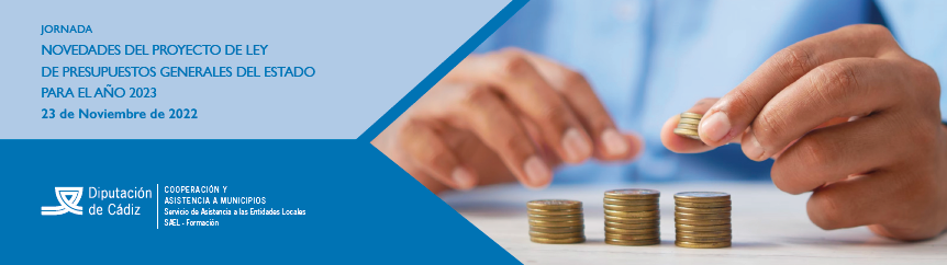 FormacionDCadiz's tweet photo. Tenemos abierto plazo de inscripción de una jornada sobre Novedades del Proyecto de Ley de Presupuestos Generales del Estado para el año 2023 https://t.co/njLg7PcDmd @diputacioncadiz @cosital @lacaixa @EPICSADC https://t.co/uM1koNltW1