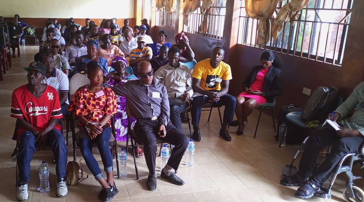 MHCinSL's tweet photo. Cross Section of of Participants at the MHC 9th Conference in Kabala Town, Kionadugu District, Sierra Leone. https://t.co/hT4mLxhh2W